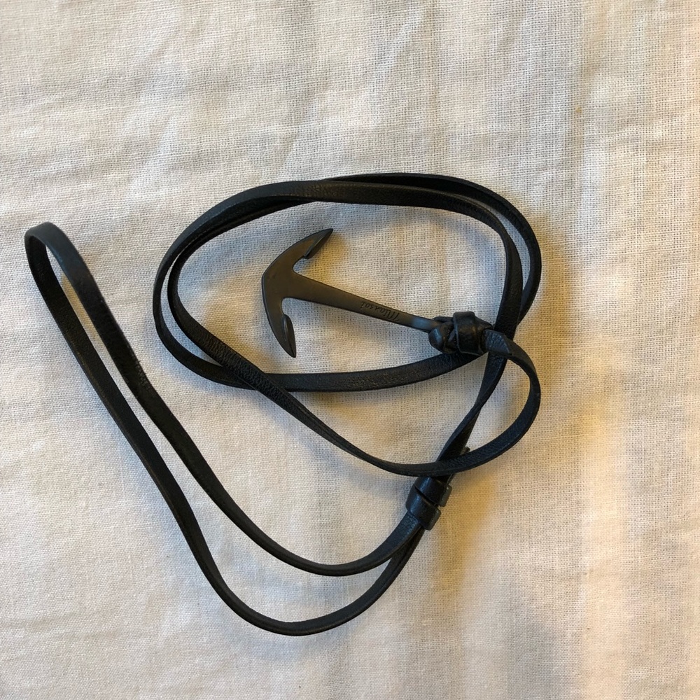 Miansai Leather Corp and Anchor Bracelet